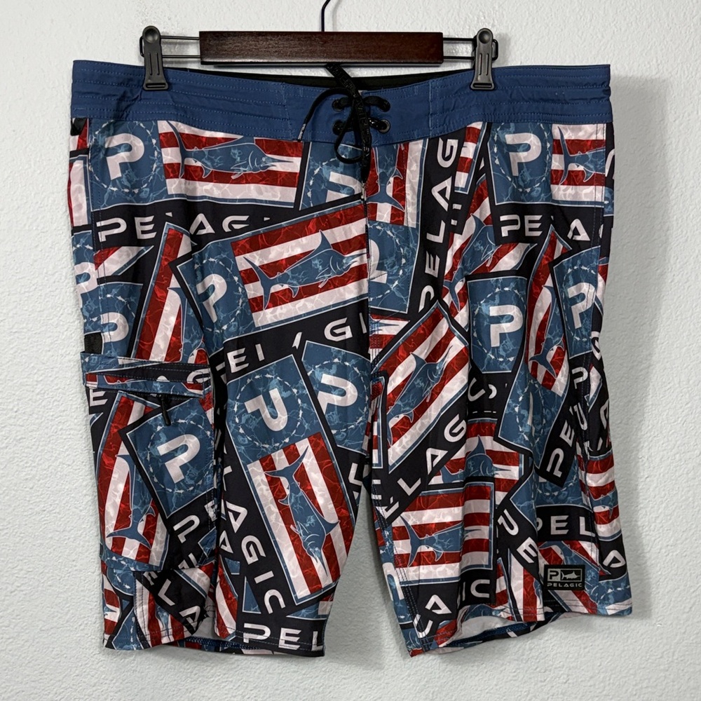 Pelagic Mens Performance Board Shorts‎